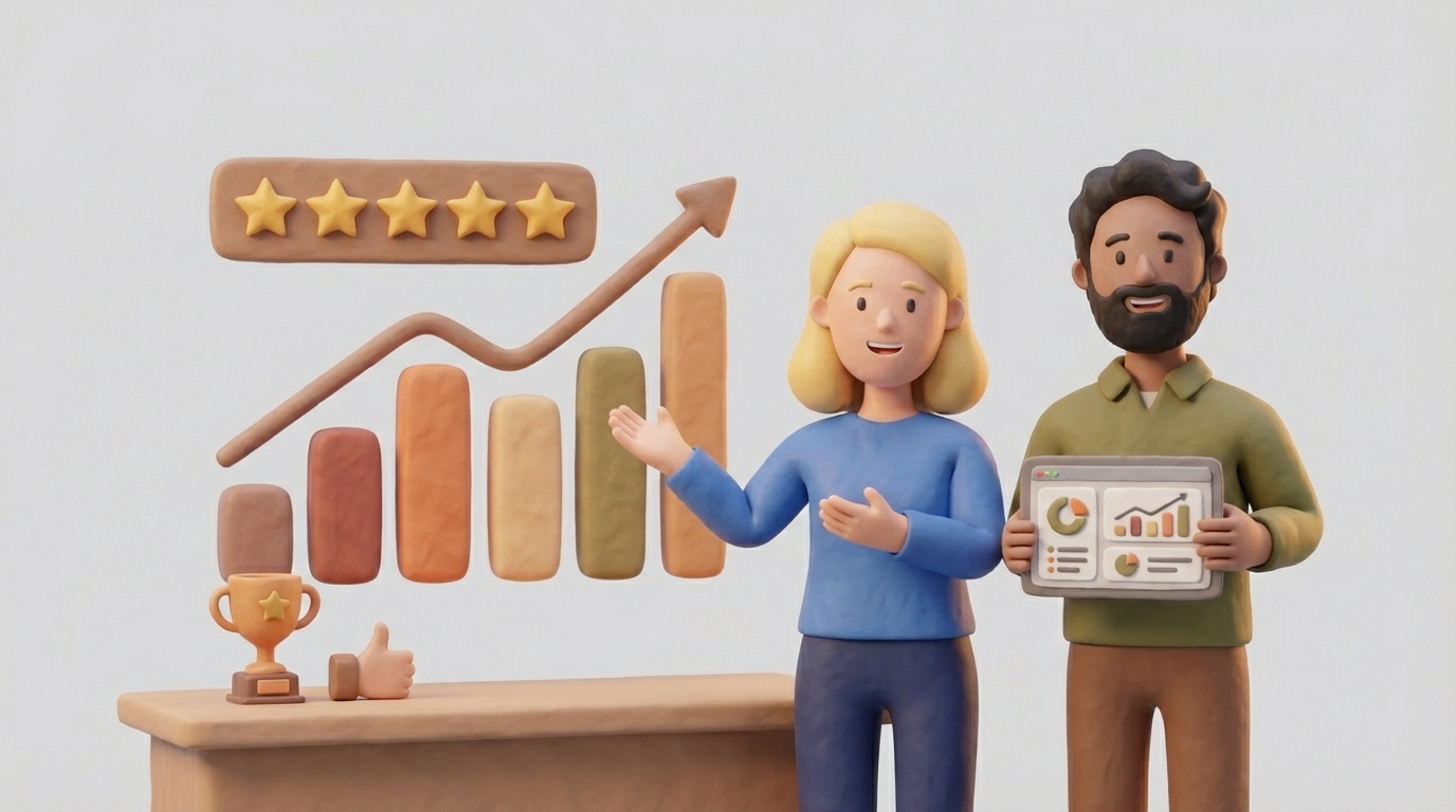 Sampsa ja Ville esittelevät asiakasprojektien tuloksia